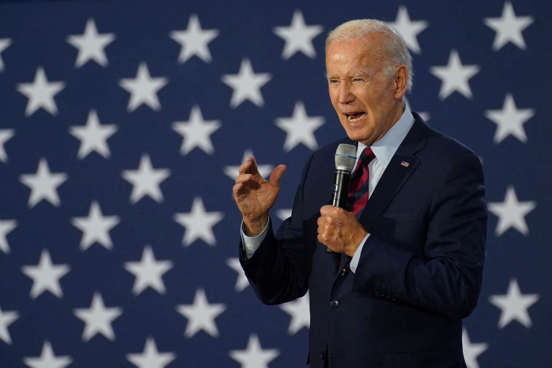 Biden hits campaign trail, blasting Republicans in Florida